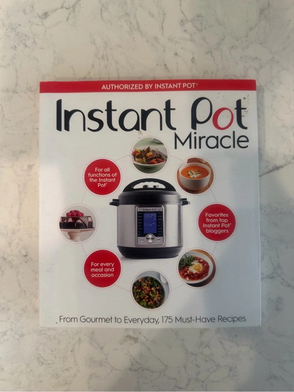 TWO Instant Pot Cookbooks